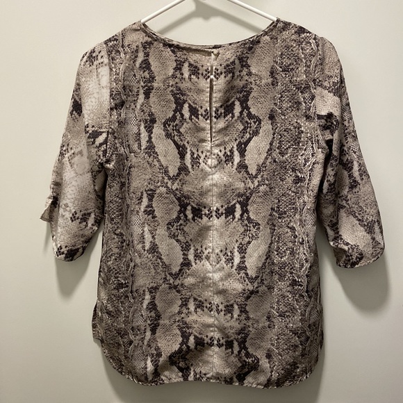 Mango Snake Print Blouse - Picture 6 of 6